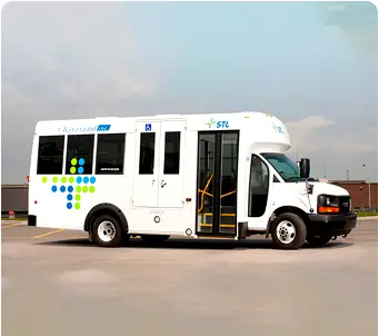 Autobus pour aide au transport